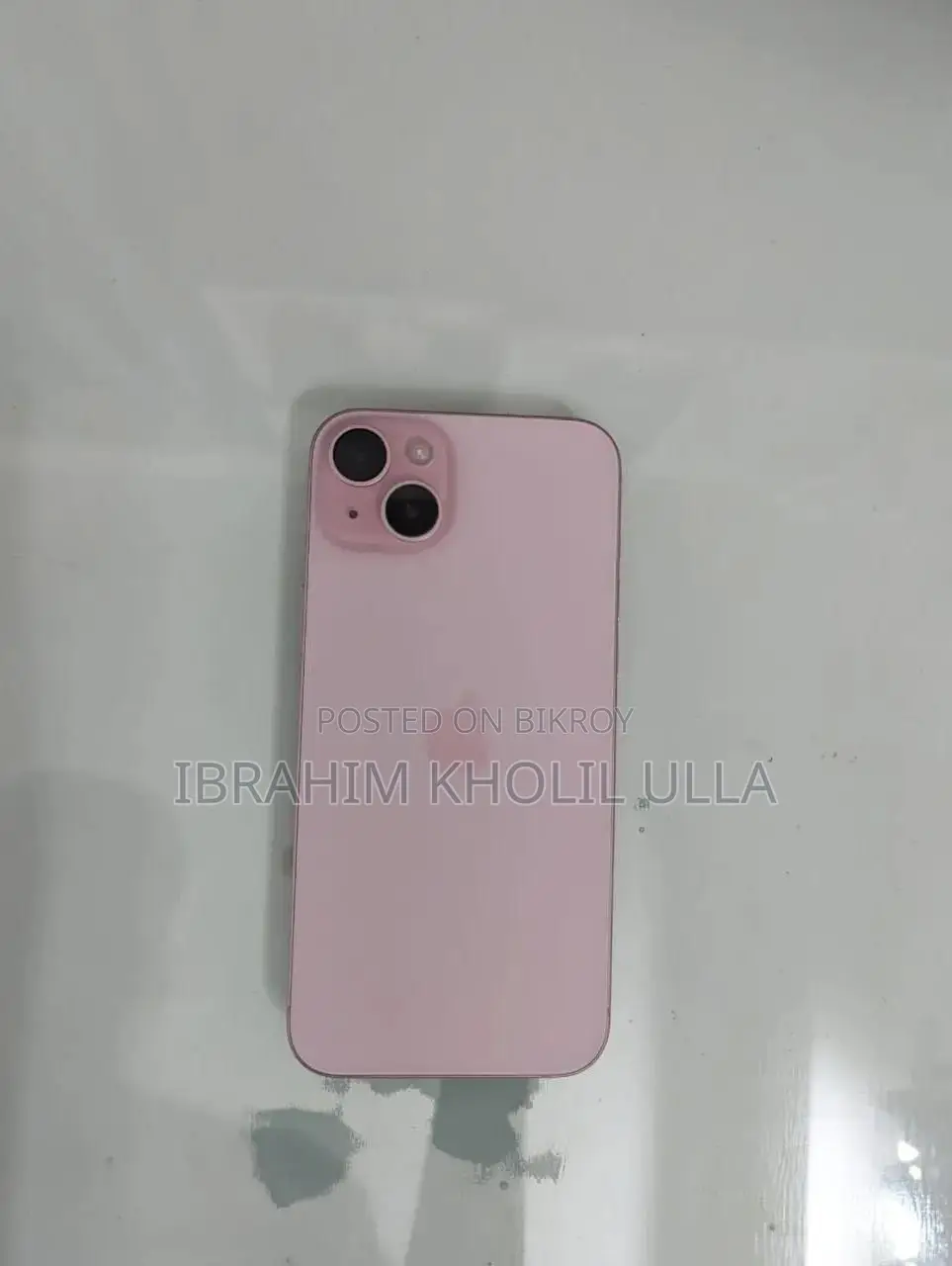 অ্যাপল আইফোন ১৫ প্লাস ২৫৬ জিবি রোজ গোল্ড