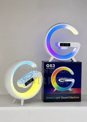 G63 4-in-1 Bluetooth Speaker | RGB Night Light | Alarm Clock |