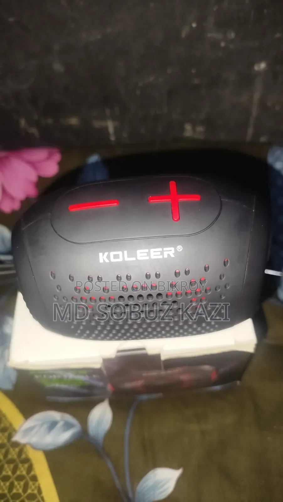 Koleer Portable Bass Speaker