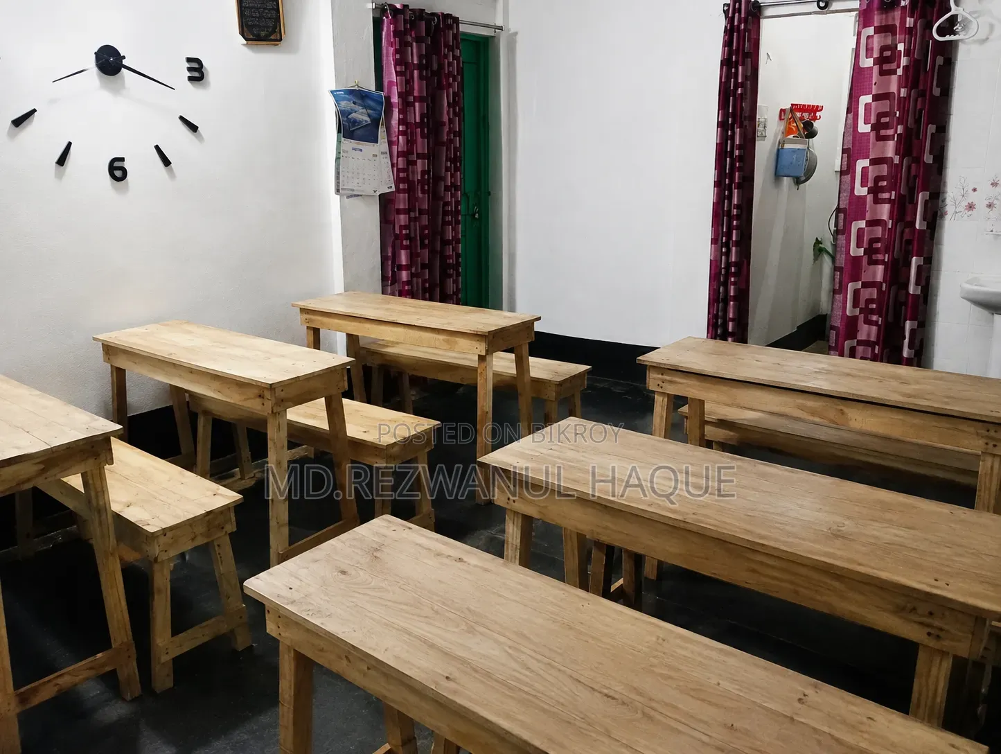 বেঞ্চ বিক্রি করা হবে