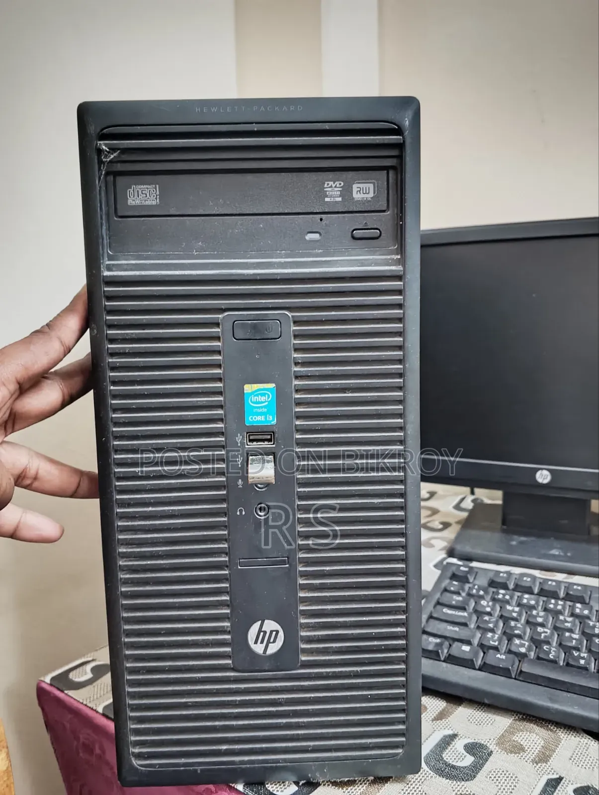 Desktop Computer HP 4GB Intel Core I3 SSHD (Hybrid) 500GB