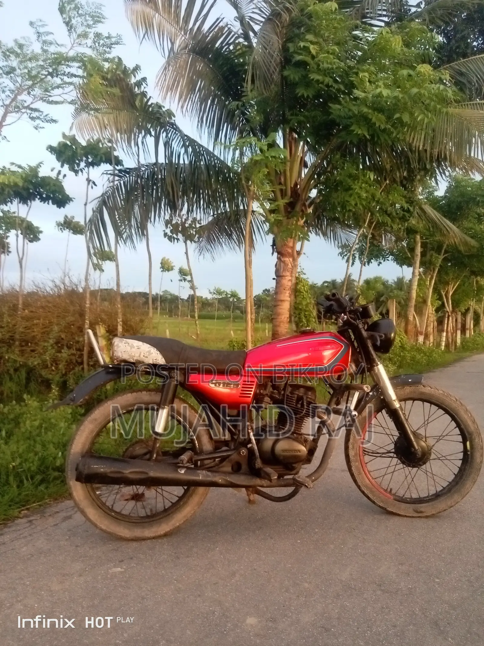 Honda XL 125 1996 Red