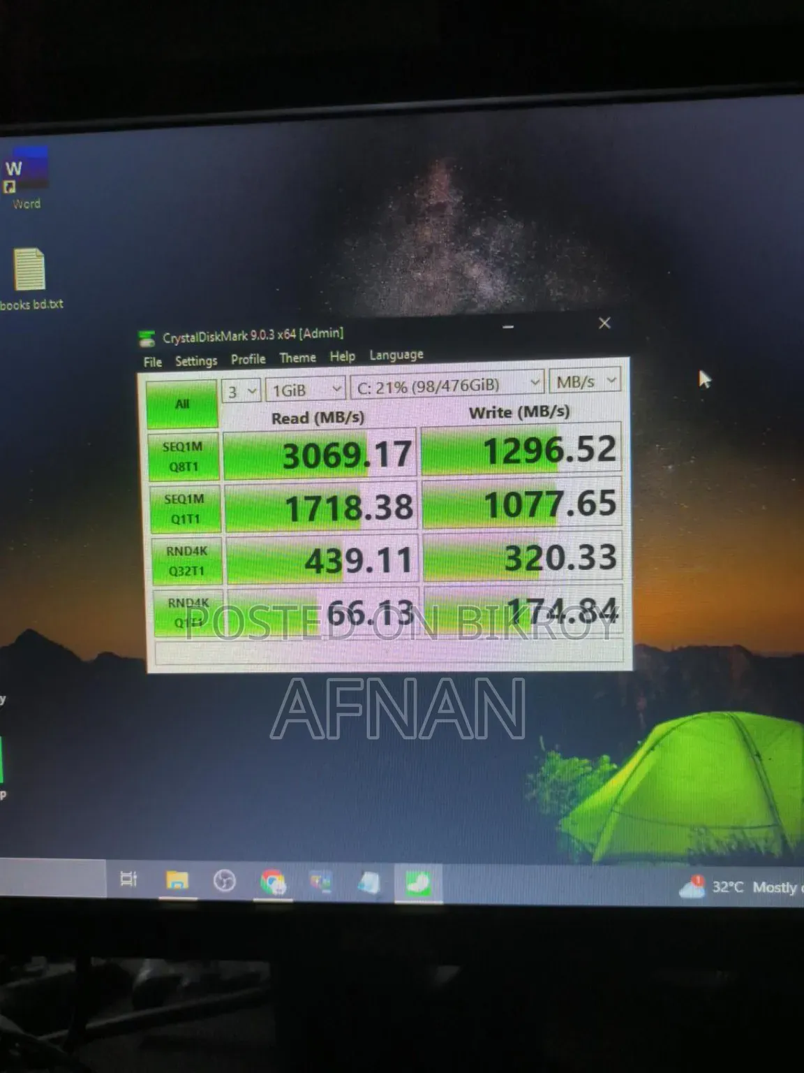 Desktop Computer Gigabyte 8GB Intel Core I5 HDD+SSD 1T