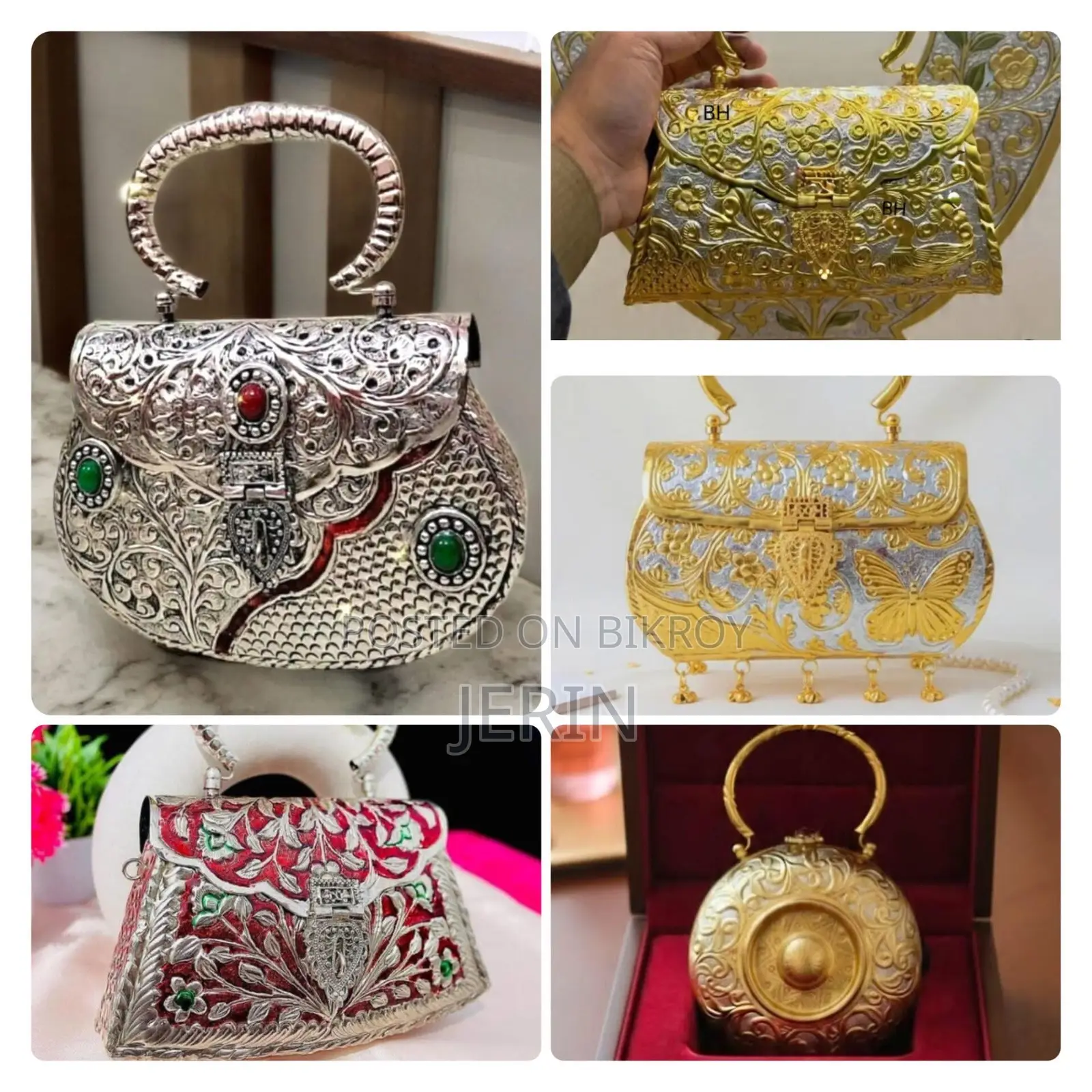Luxury Metal Clutch