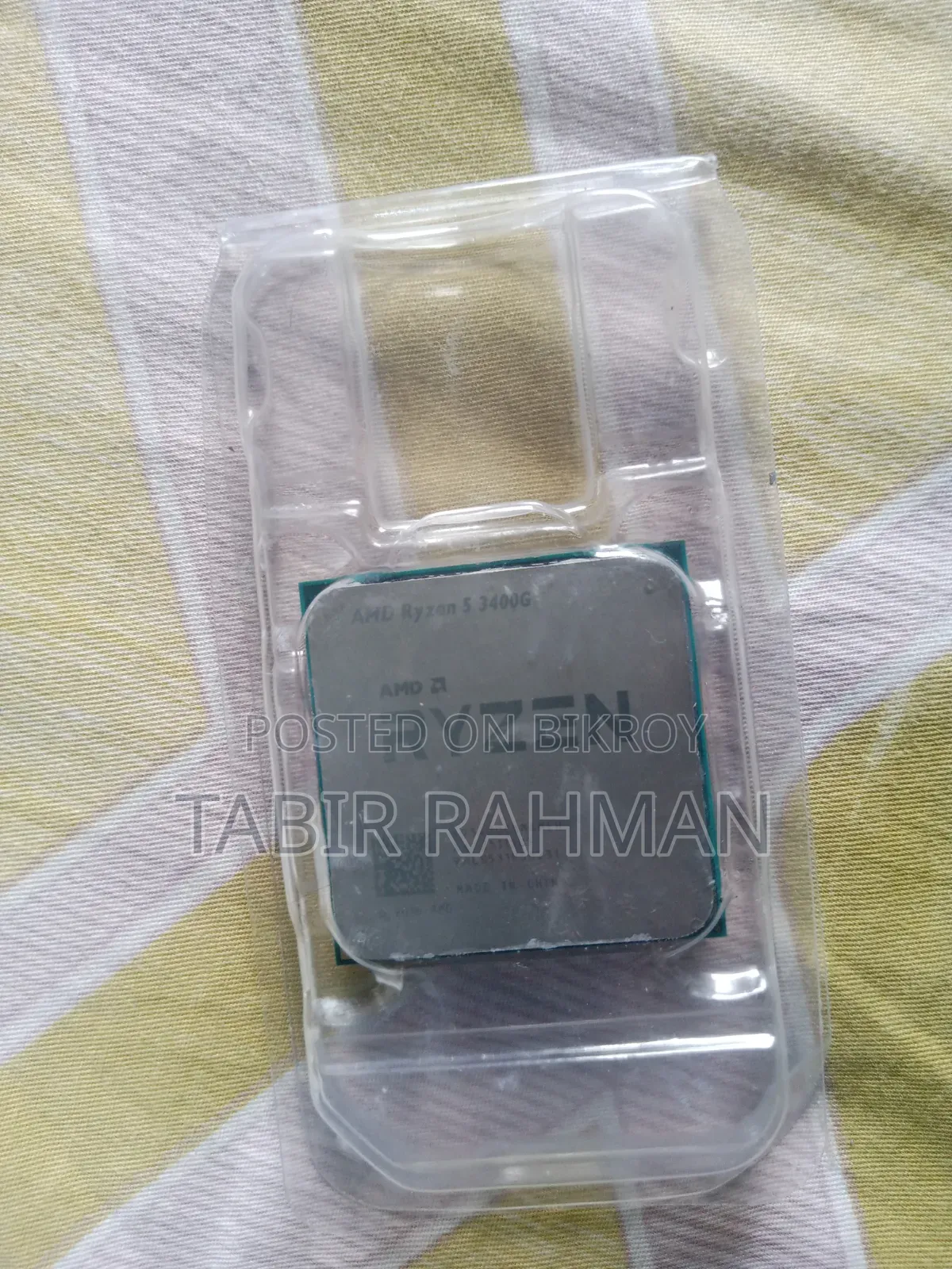 AMD Ryzen 5 3400G Processor With Radeon RX Vega 11 Graphics