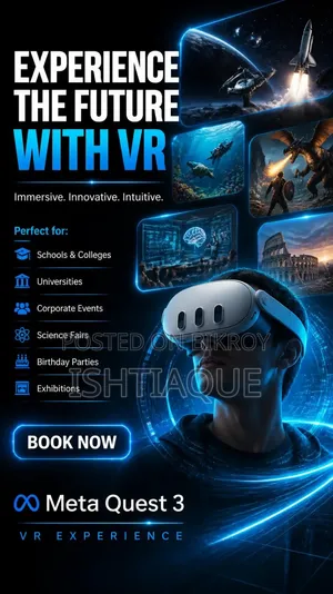 Meta Quest 3 VR Experience Service | Event, School, Corporate Party