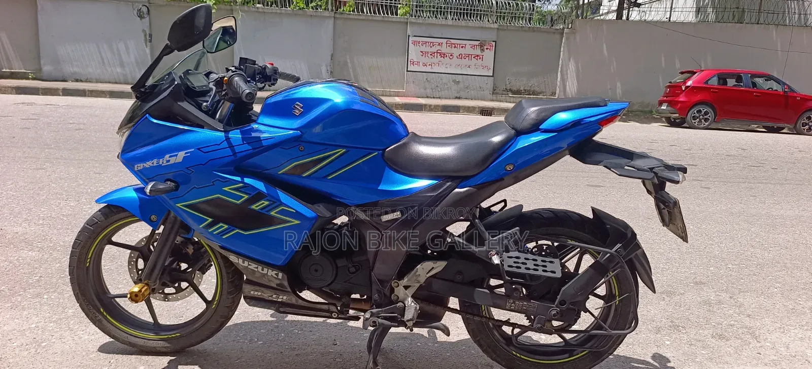 New Suzuki Gixxer SF 2022 Blue
