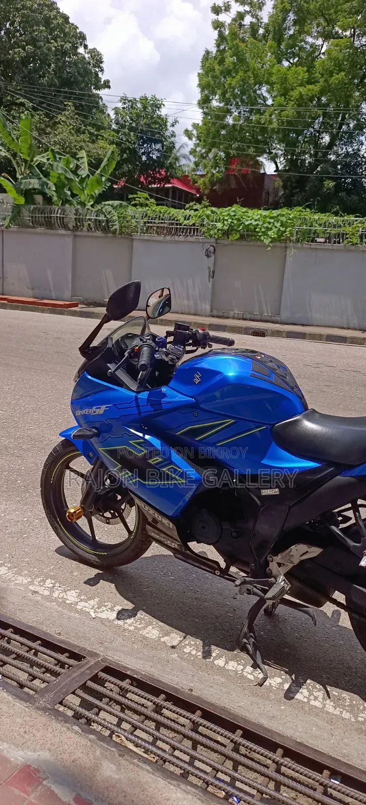 New Suzuki Gixxer SF 2022 Blue