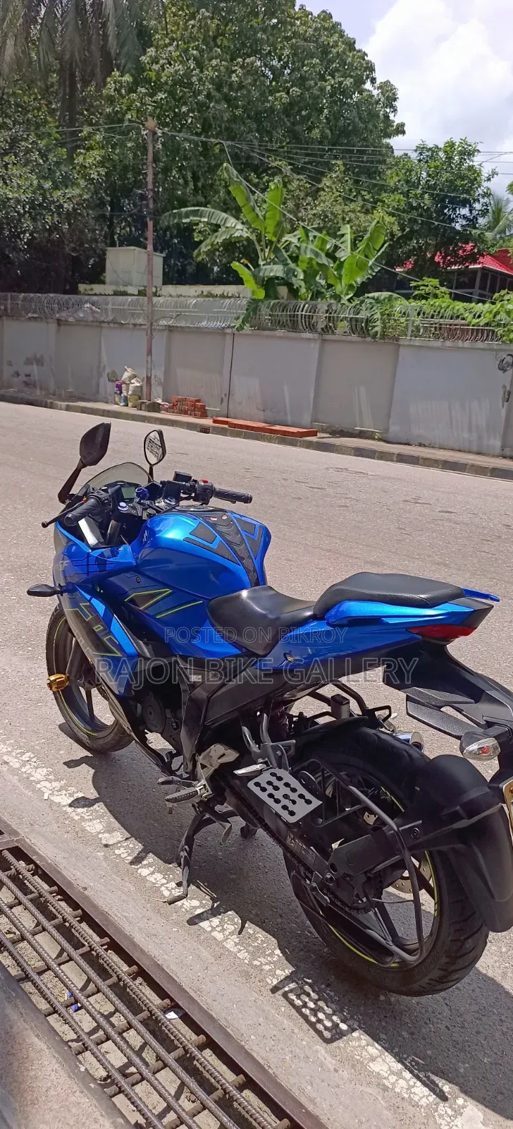 New Suzuki Gixxer SF 2022 Blue