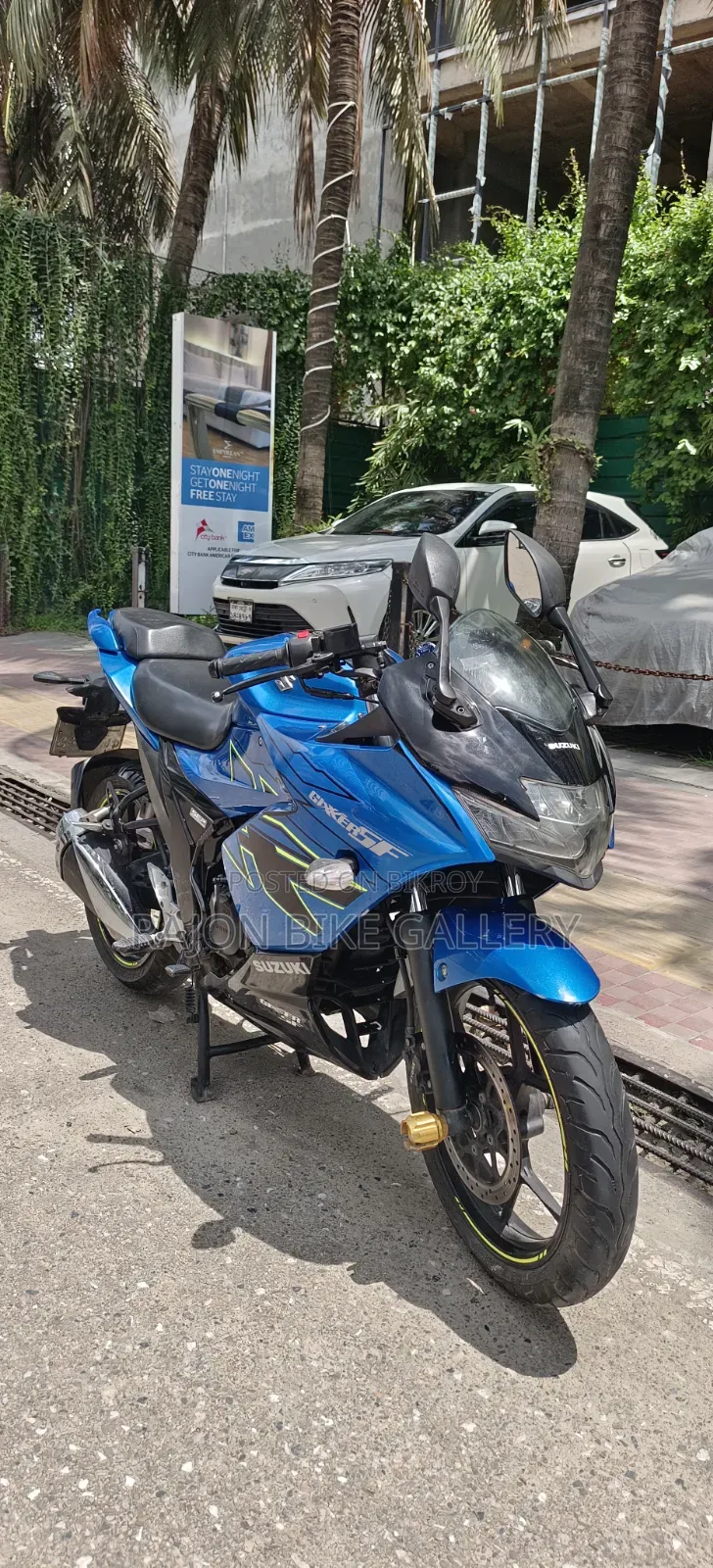 New Suzuki Gixxer SF 2022 Blue