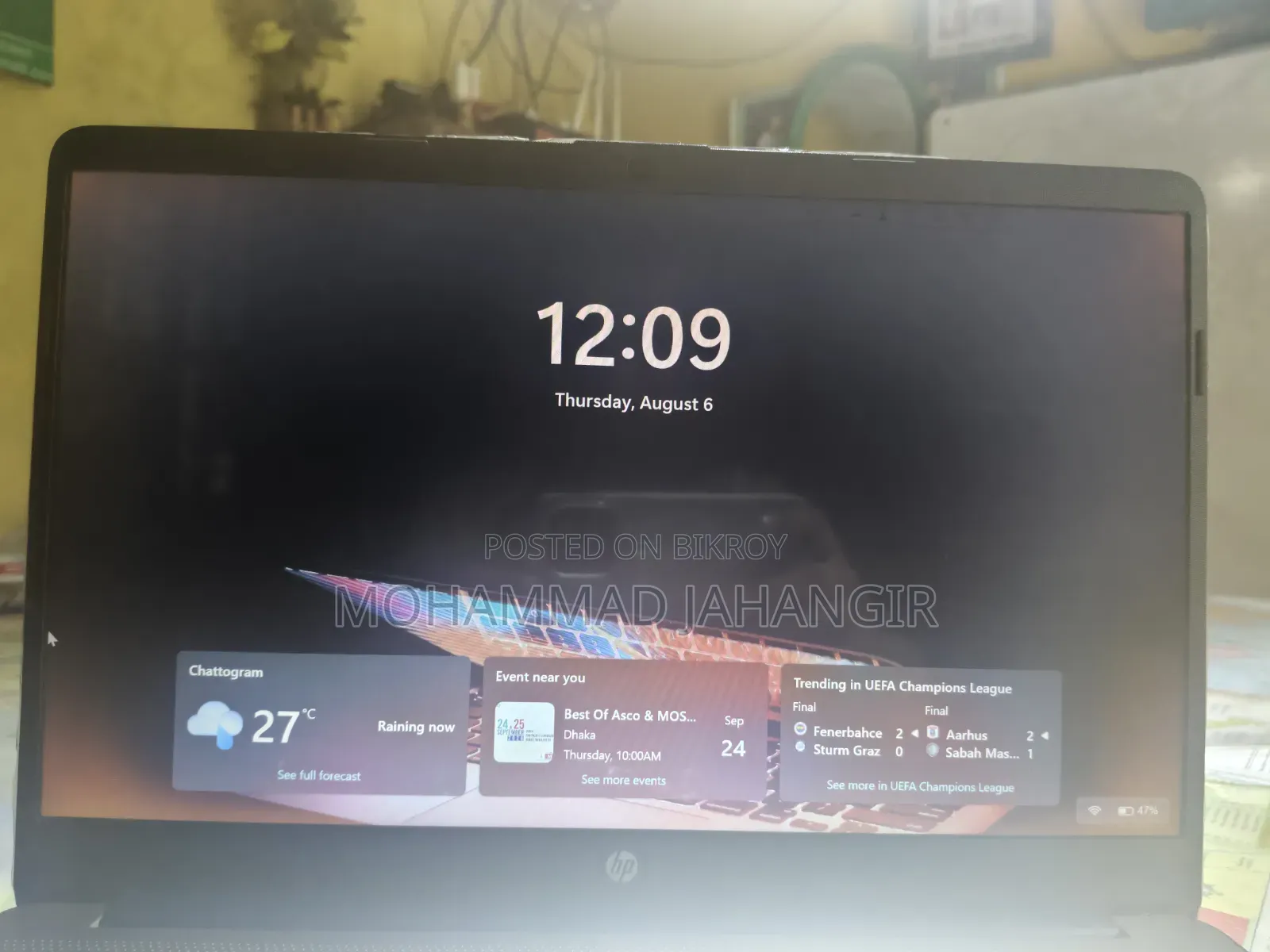 HP 15 Laptop 8GB AMD Ryzen 5 SSD 256GB