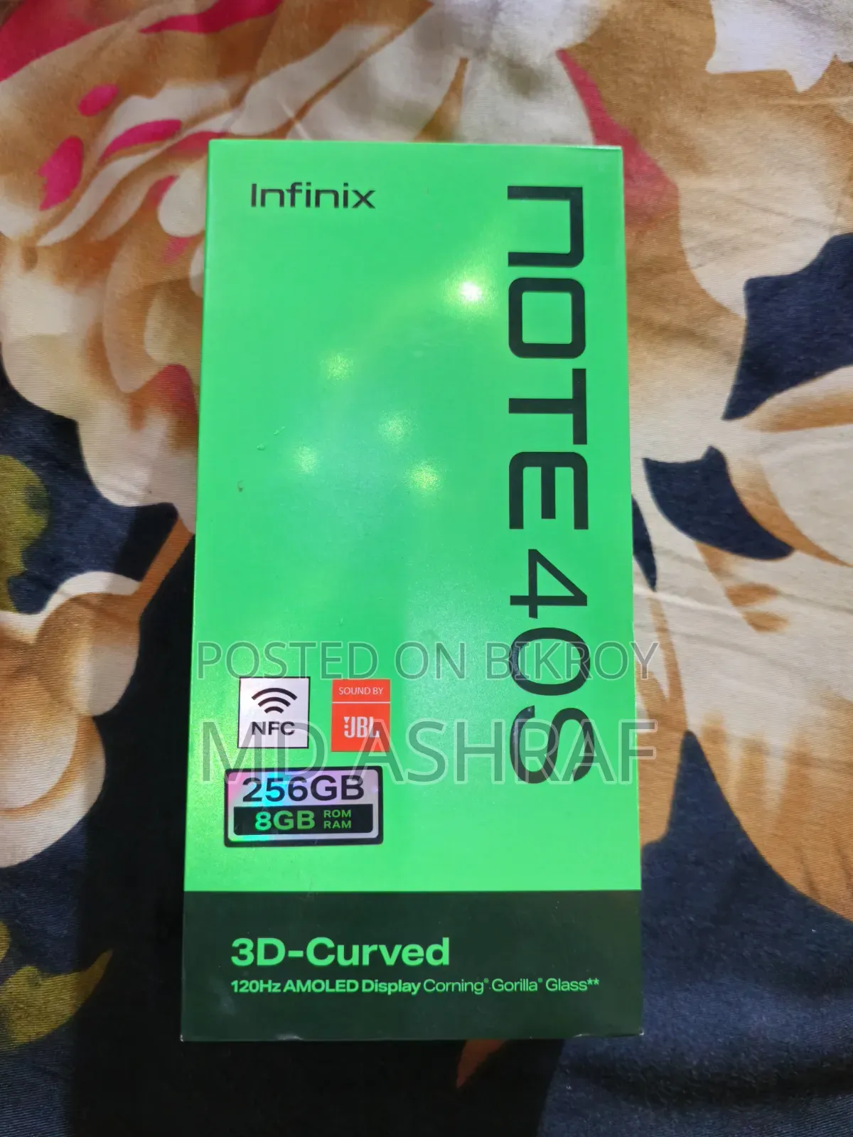 Infinix Note 40S 256 GB Green