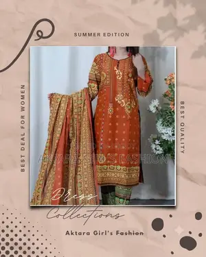 Comfortable and Premium Quality Cotton Three-Piece for Women
