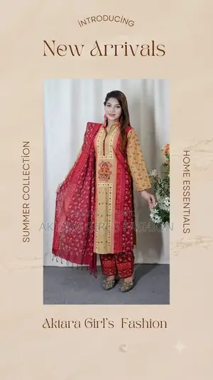 Comfortable and Premium Quality Cotton Three-Piece for Women