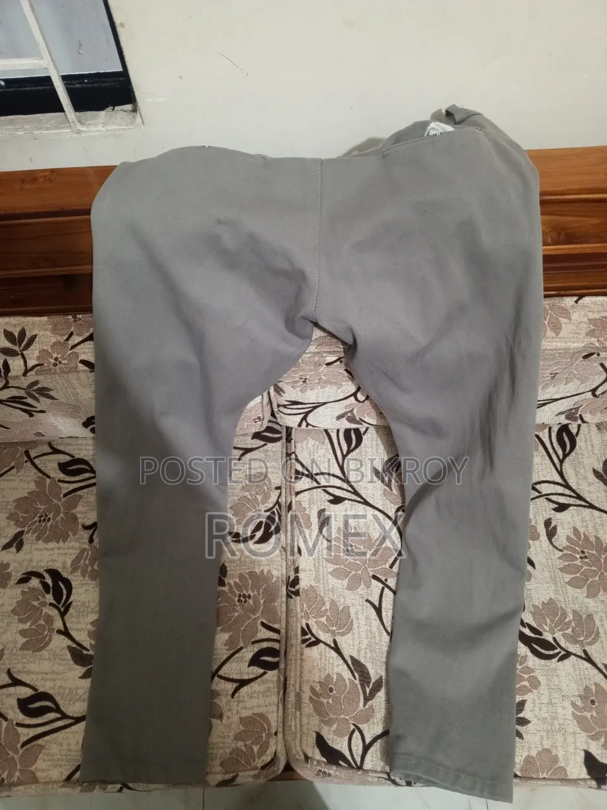 Urban Knock Gabardine Pant Grey Color