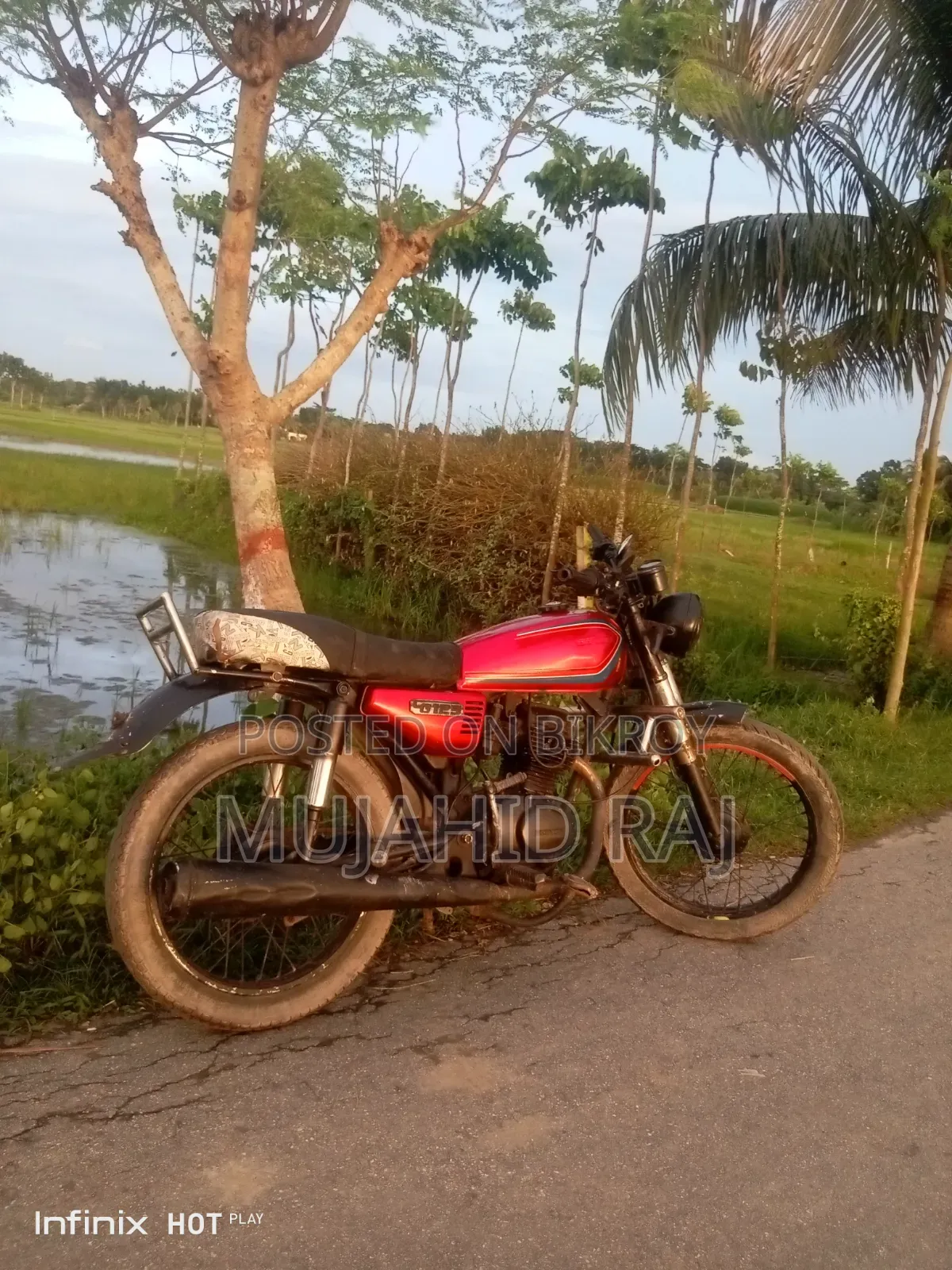 Honda XL 125 1996 Red