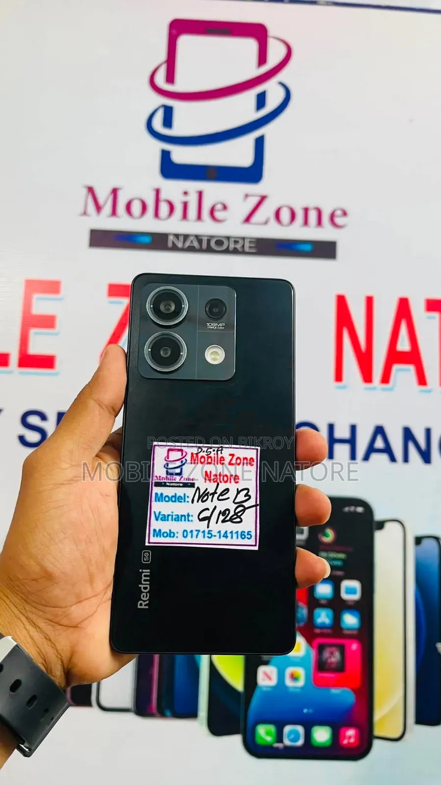 Xiaomi Redmi Note 13 128 GB Black