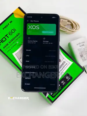 Infinix Hot 60i 256 GB Black