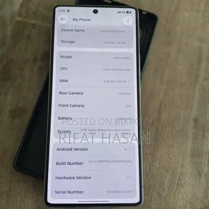 ইনফিনিক্স নোট ৫০ প্রো ২৫৬ জিবি সিলভার