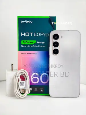 Infinix Hot 60 Pro 128 GB Silver