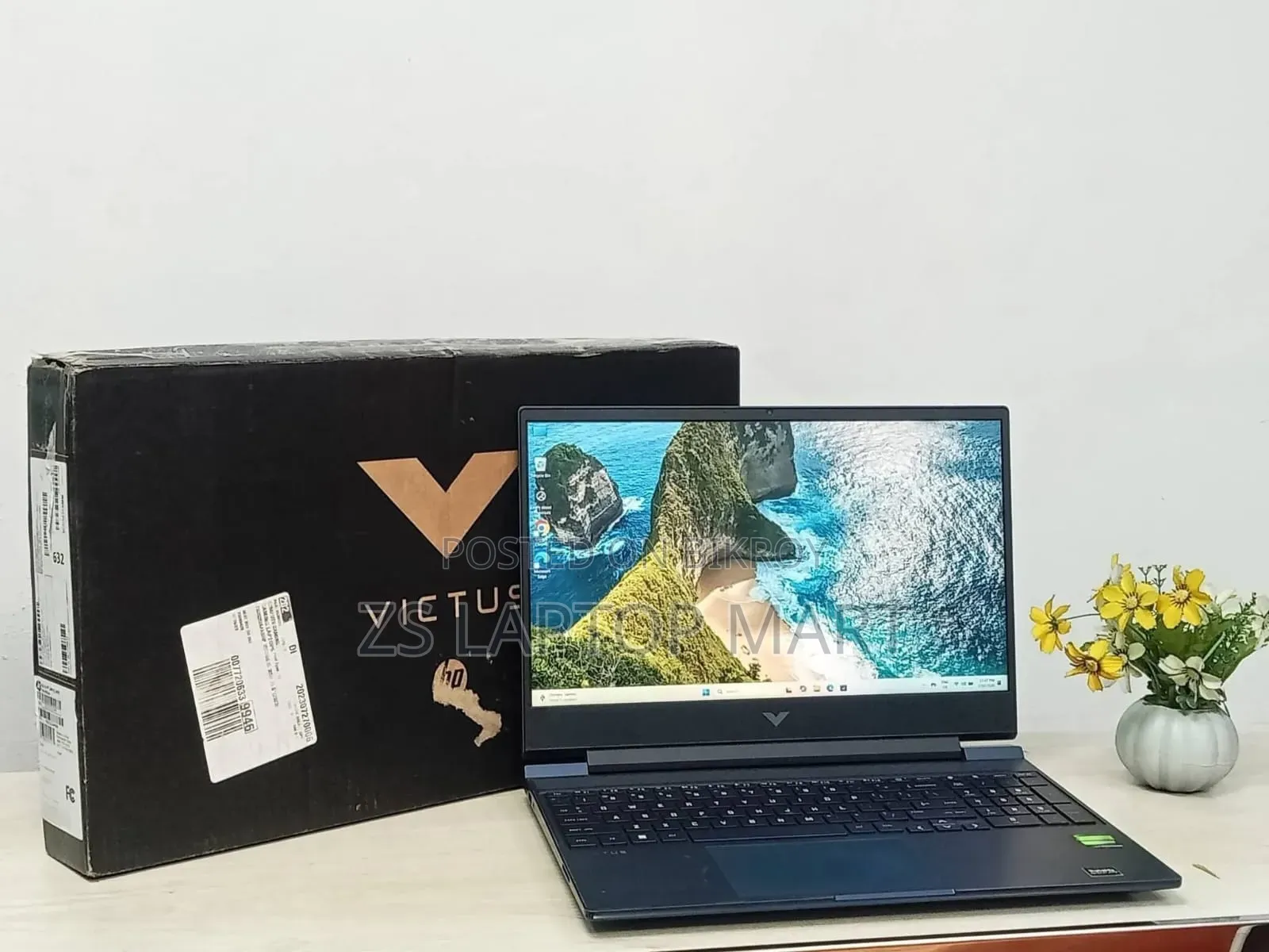 Laptop HP Victus 15 16GB AMD Ryzen 5 HDD 500GB