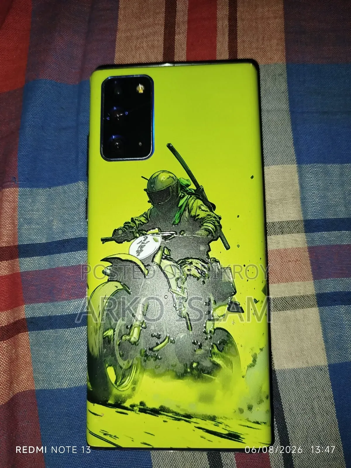 স্যামসাং গ্যালাক্সি নোট ২০ ৫জি ২৫৬ জিবি সিলভার