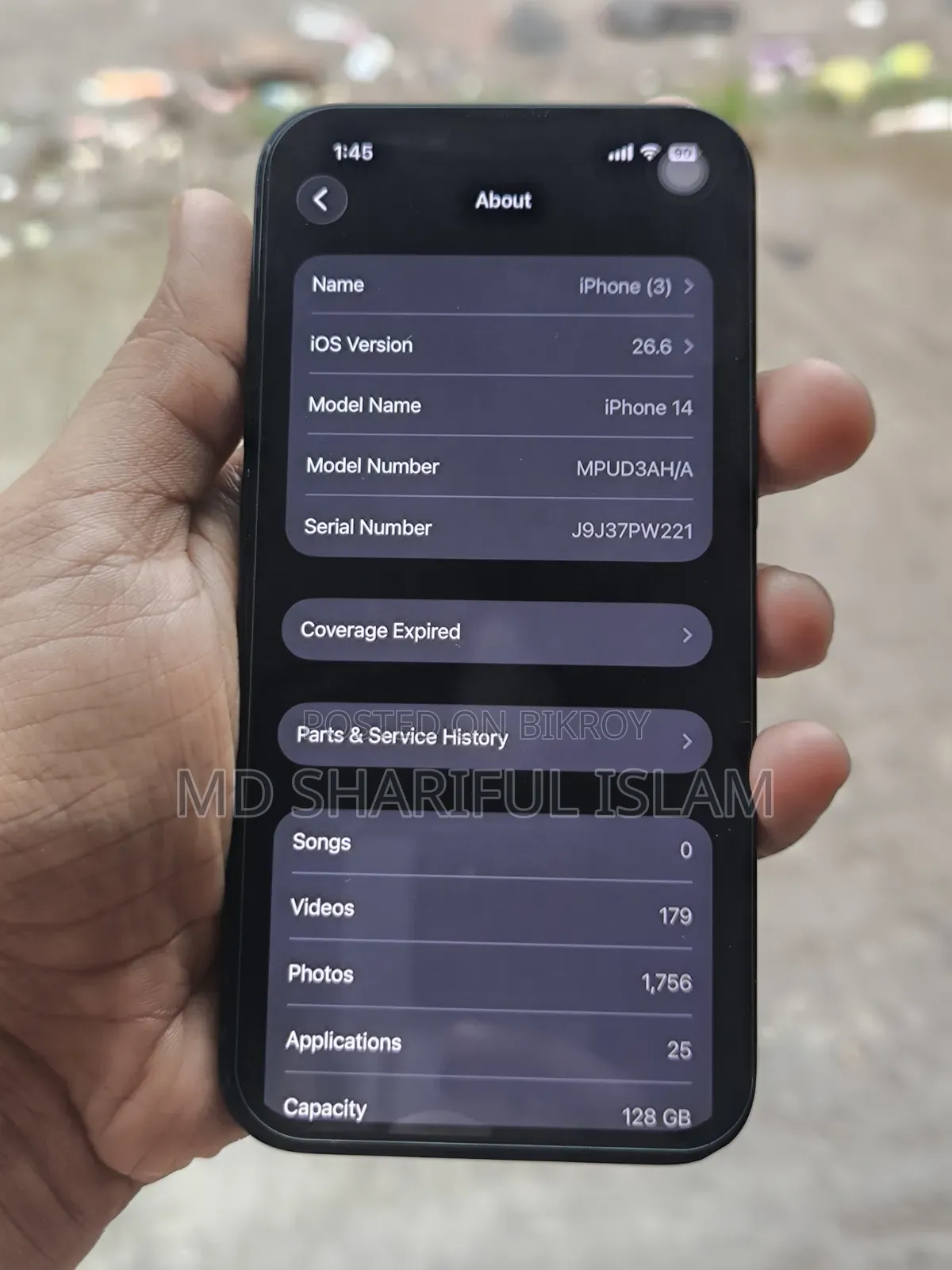 Apple iPhone 14 128 GB Black