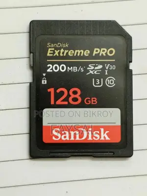 DSLR Camera Memory Card