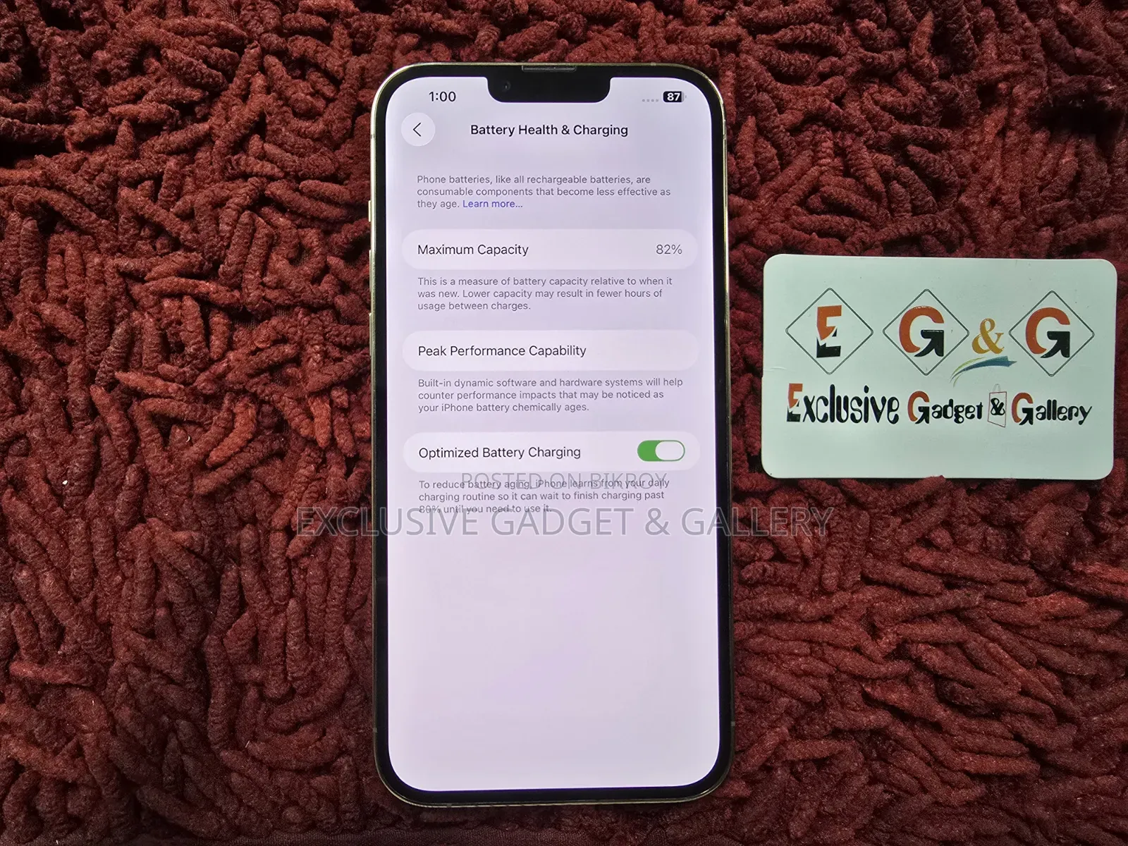Apple iPhone 13 Pro Max 128 GB Gold