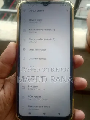 Vivo Y20 64 GB Blue