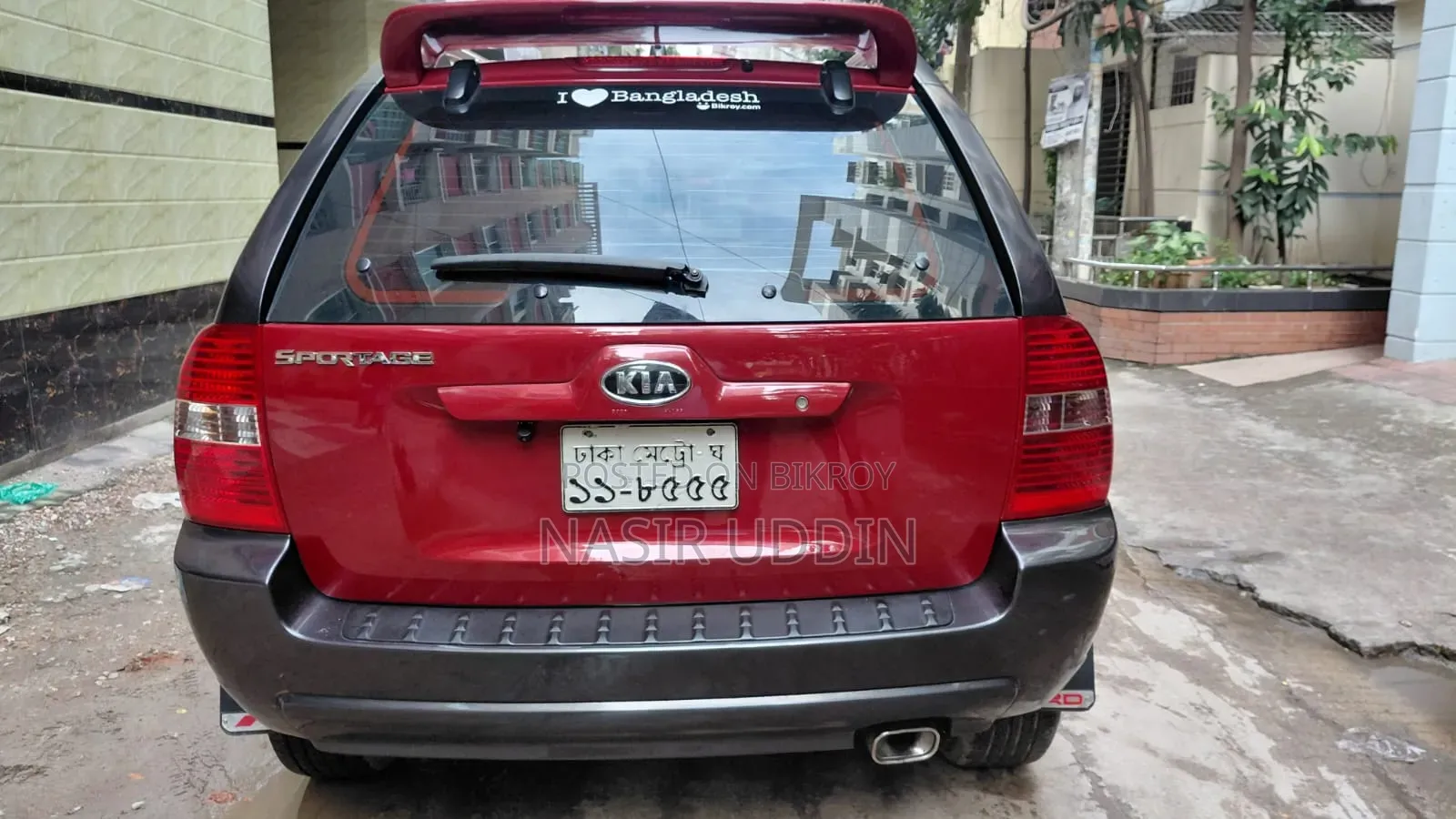 Kia Sportage 2006 Red