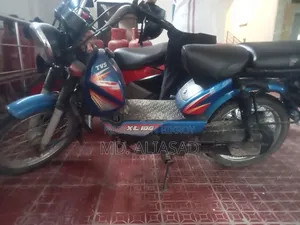TVS XL 100 2018 Blue