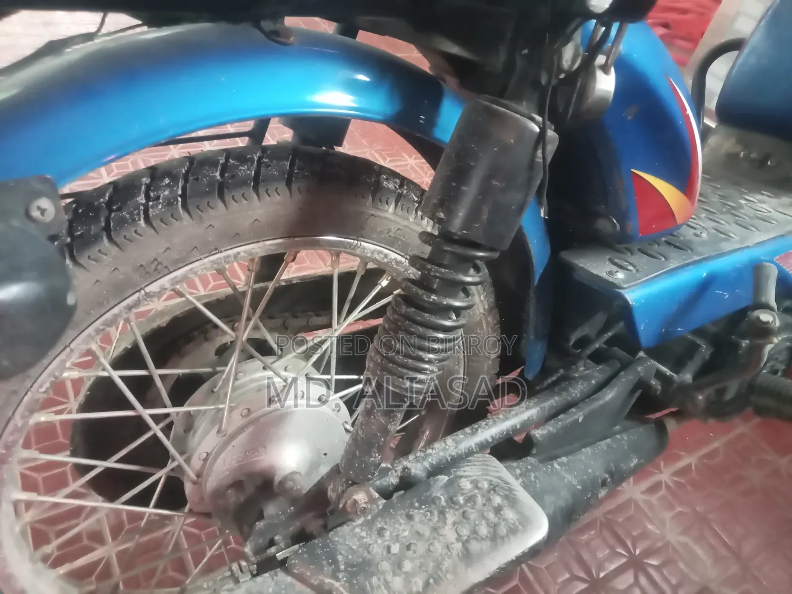 TVS XL 100 2018 Blue