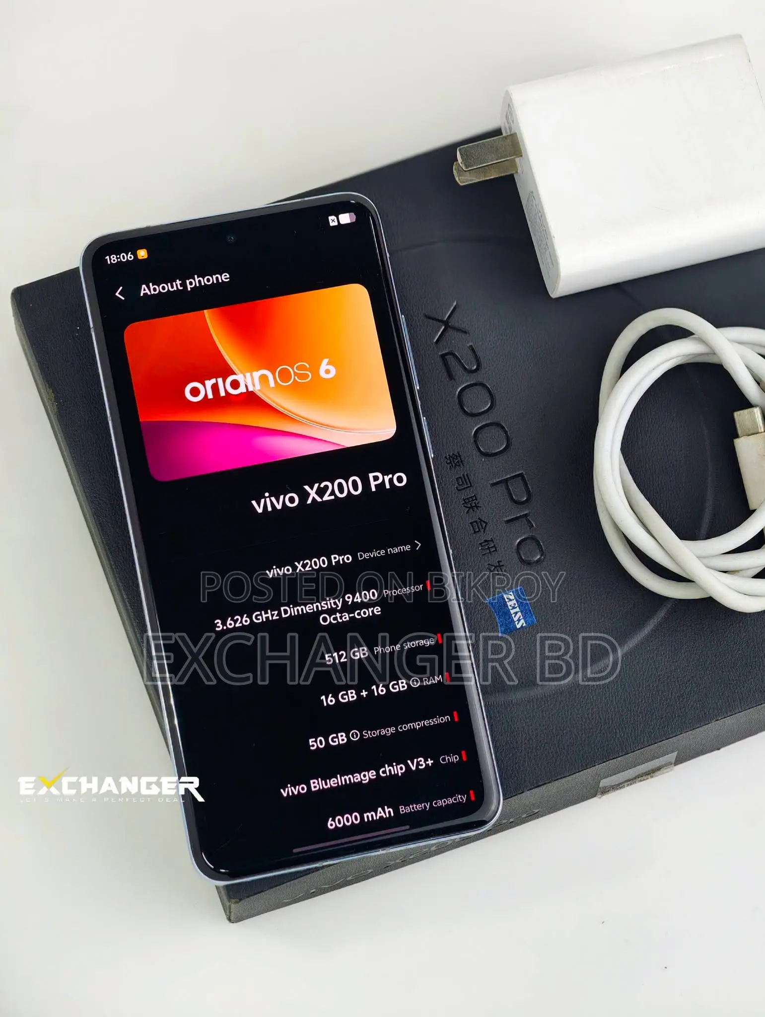 Vivo X200 Pro 512 GB Blue