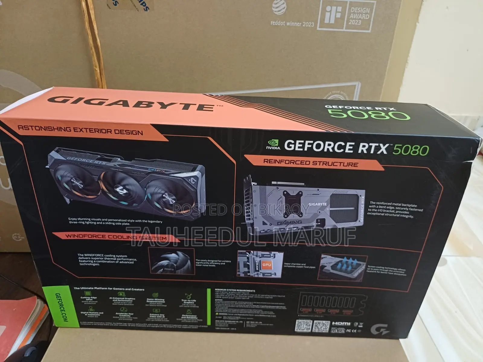 Gigabyte RTX 5080 16GB Graphics Card