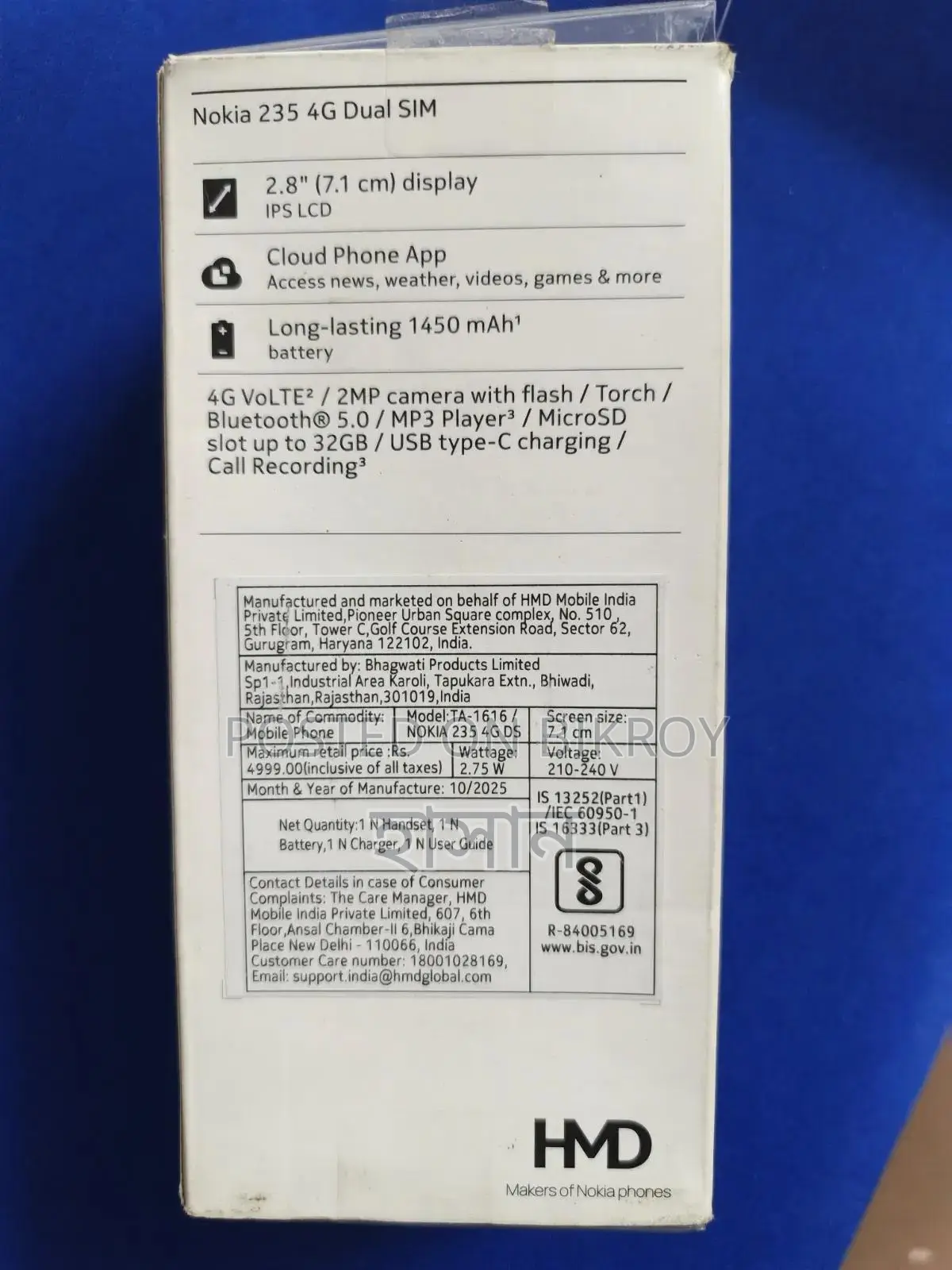 Nokia 235 4G (2024) Blue