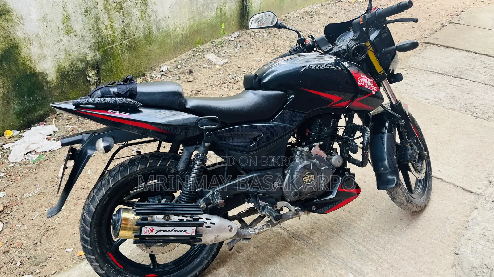 বাজাজ পালসার ১৫০ ২০২১ ব্ল্যাক