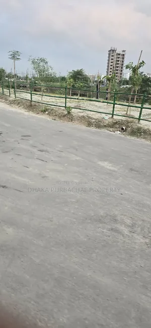 5 Katha South-Facing Plot for Sale on Rajuk Purbachal 75-foot Road