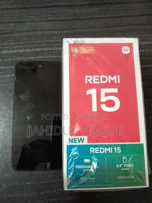 Xiaomi Redmi 15 128 GB Black
