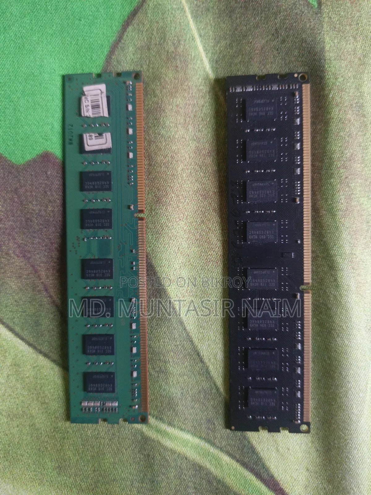 রাম ৪ + ৪ = ৮ জিবি ফুল ফ্রেশ ১০০% এবং ডিডিআর৩