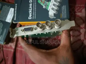 Blackmagic Design PCIe Playback and Capture Card- Decklink SDI