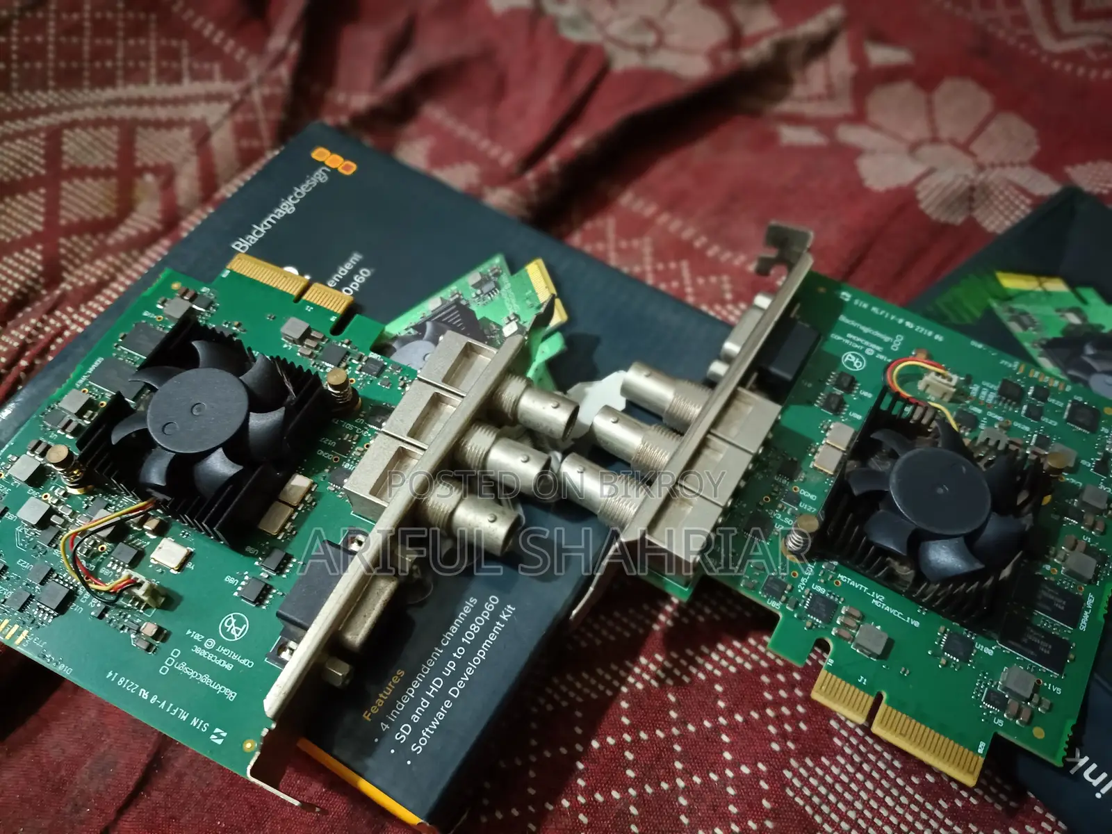 Blackmagic Design PCIe Playback and Capture Card- Decklink SDI
