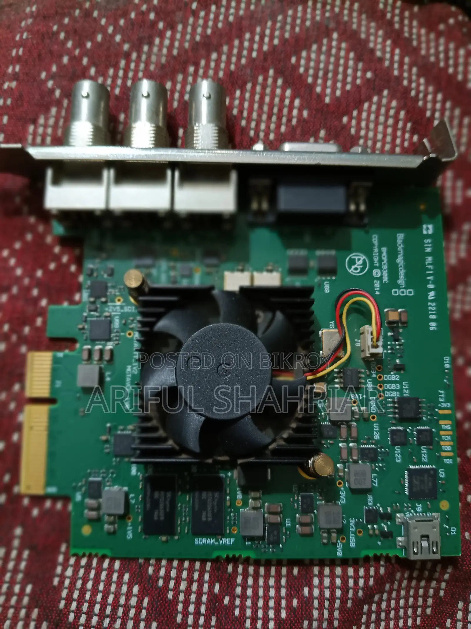 Blackmagic Design PCIe Playback and Capture Card- Decklink SDI