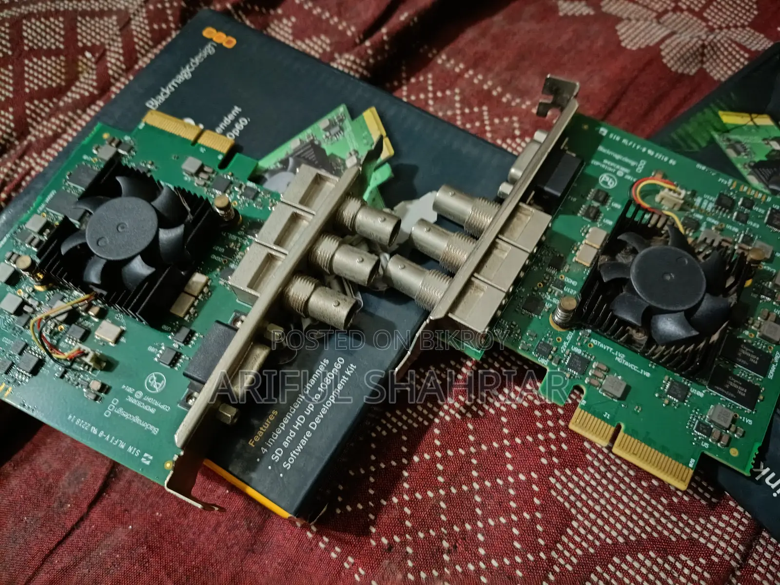 Blackmagic Design PCIe Playback and Capture Card- Decklink SDI