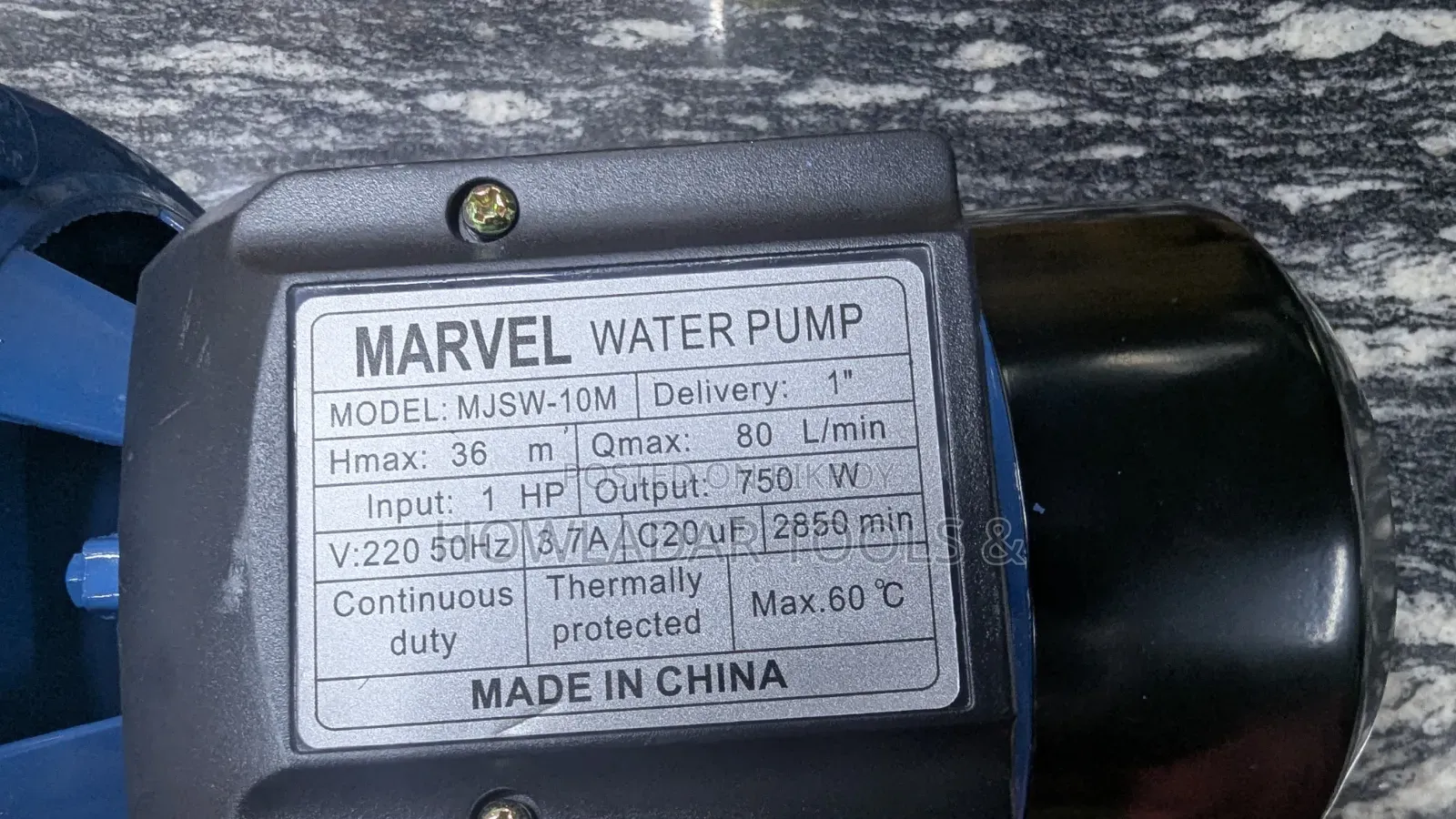 1 Horsepower Jet Pump
