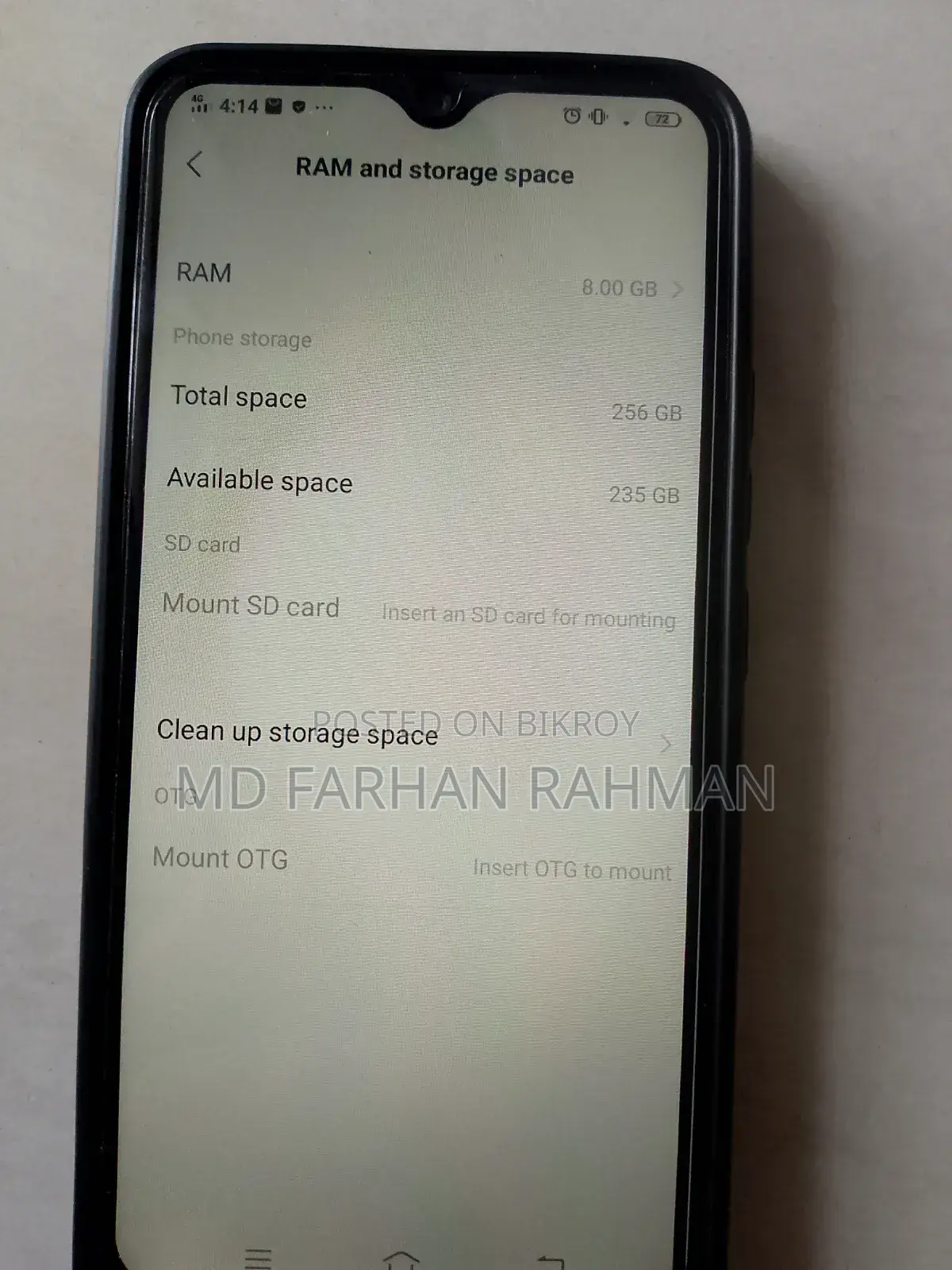 Vivo Y11 32 GB Blue