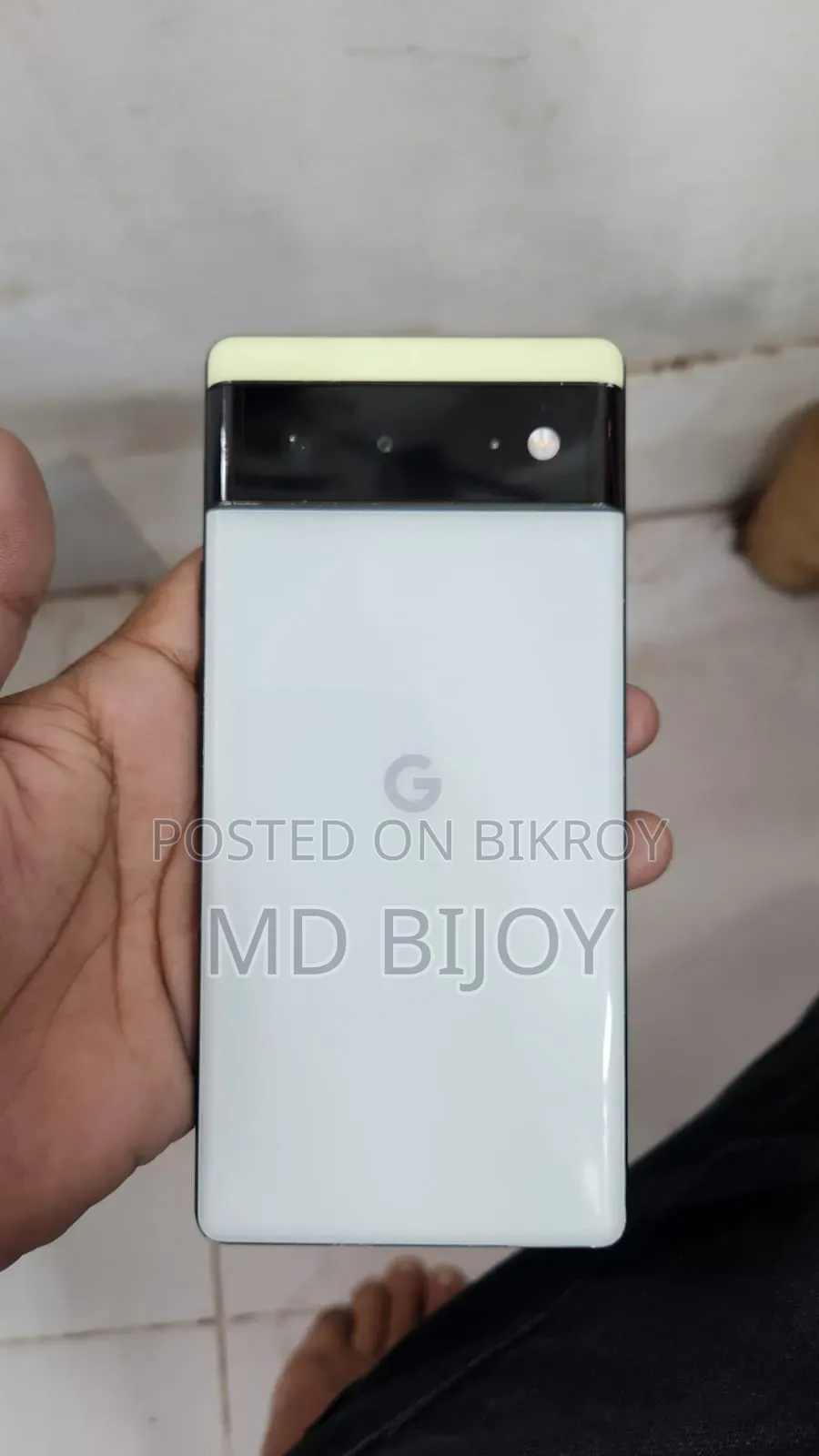 গুগল পিক্সেল ৬ ১২৮ জিবি হোয়াইট