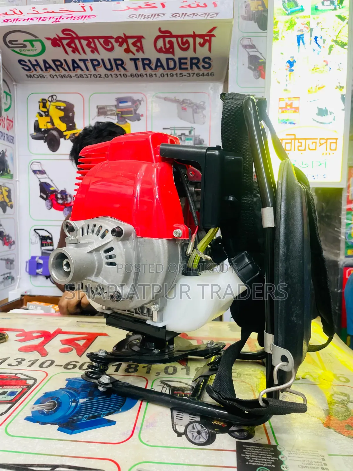 ব্যাকপ্যাক ব্রাশ কাটার মেশিন