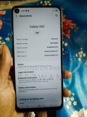 Samsung Galaxy A60 64 GB Blue