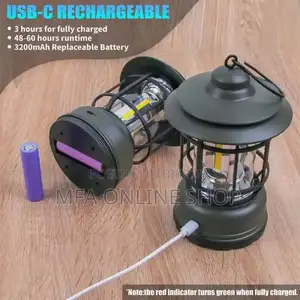 Camping Lamp (Rechargeable System)